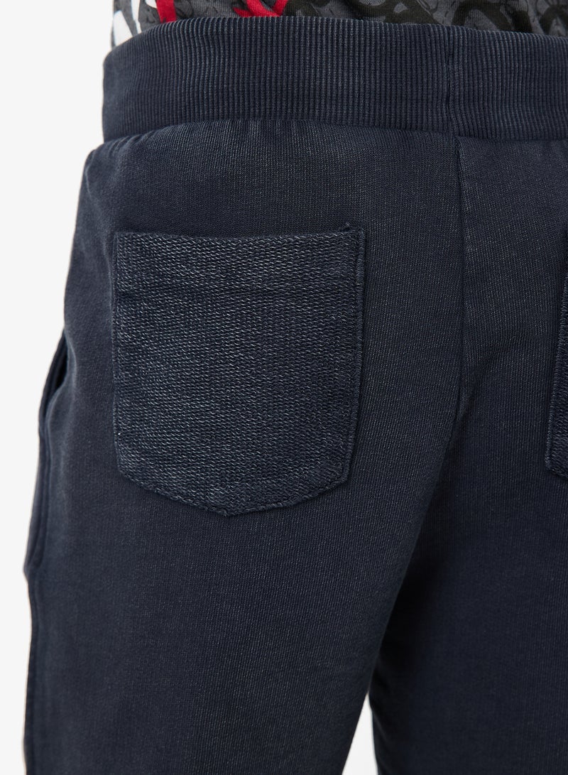 GUESS Kids French Terry Regular Fit Pants - Image 5